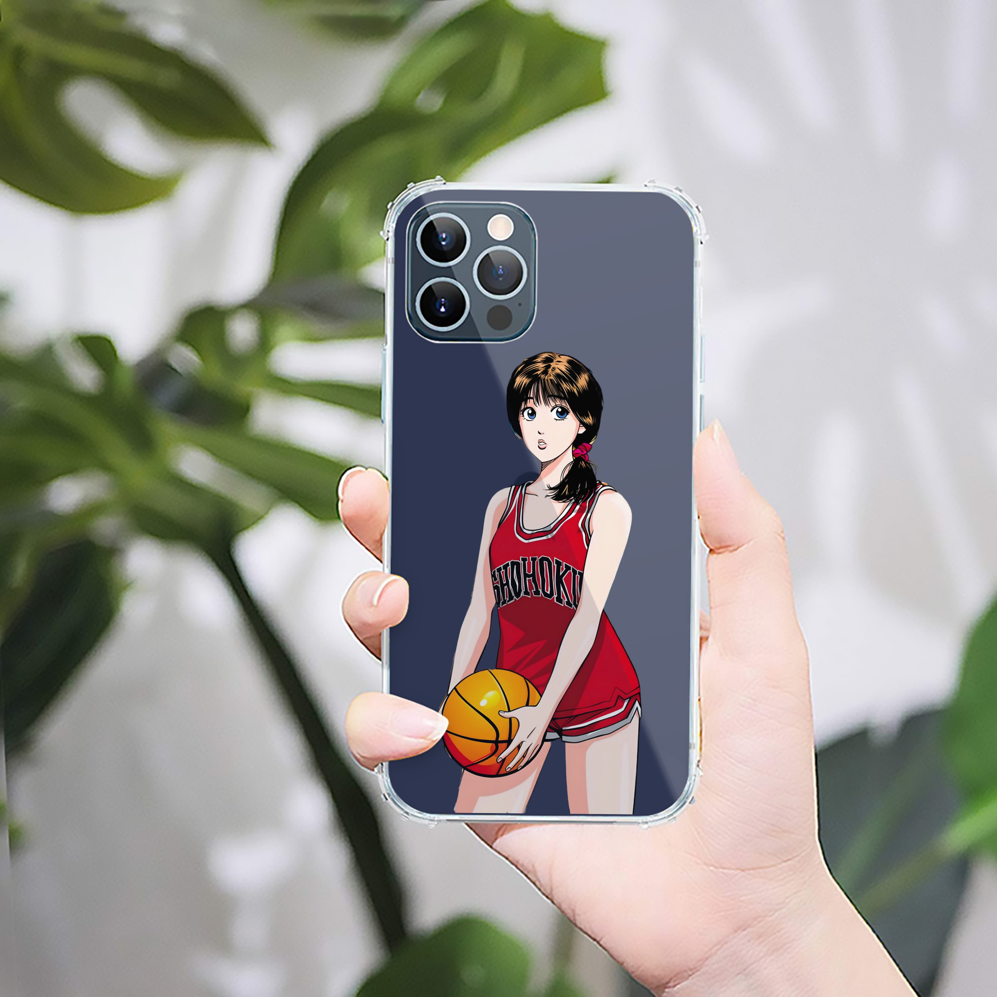 （画像用） SLAM DUNK／スラムダンク 【iPhone 12シリーズ対応】透明スマホケース（クリアソフトケース）